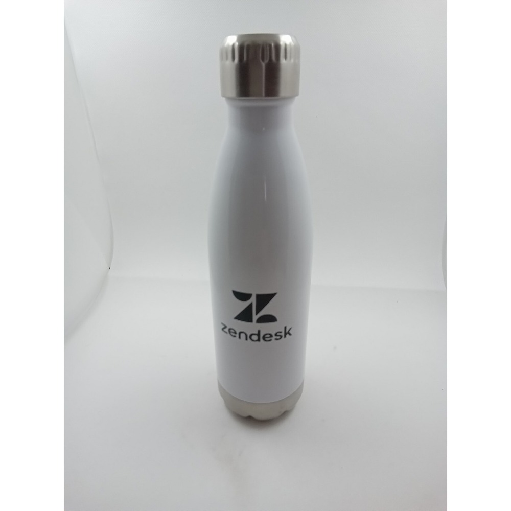 Vacuum Insulated Bottle 17oz Bottle is double wall 18/8 grade stainless s